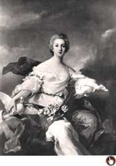 la Marquise de Baglion,  la colombe, par N.?
